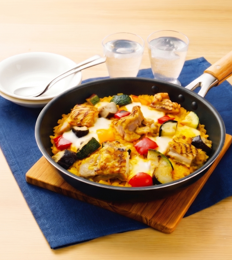 特別価格 グリルチキンと彩り野菜のパエリア