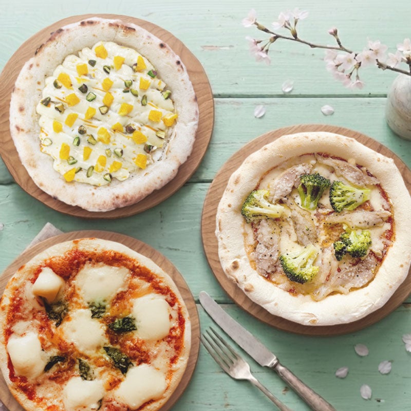 4月の月替わりピザセット