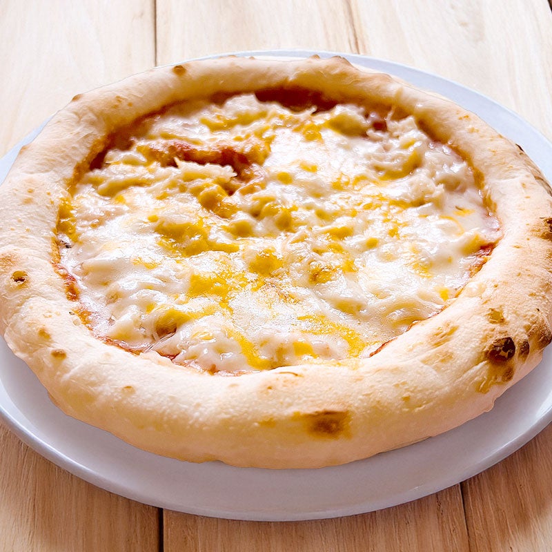 貝柱のトマトソースピザ