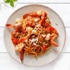 海老のトマトクリームパスタ 