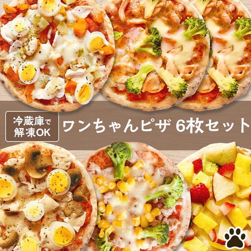 ワンちゃんピザ6枚セット