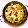 グリルチキンと彩り野菜のパエリア